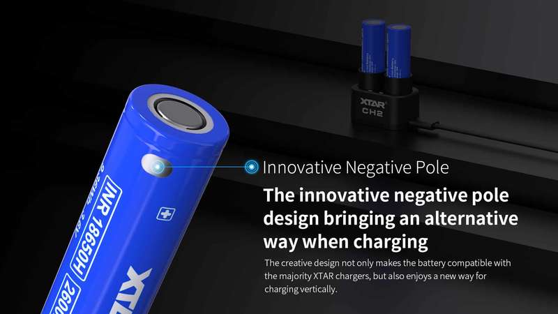 XTAR INR 18650H 2600mAh 20A/30A Battery