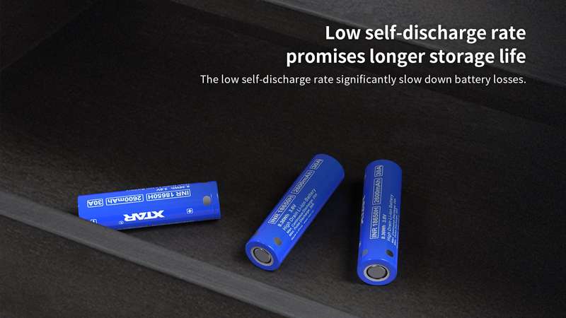 XTAR INR 18650H 2600mAh 20A/30A Battery