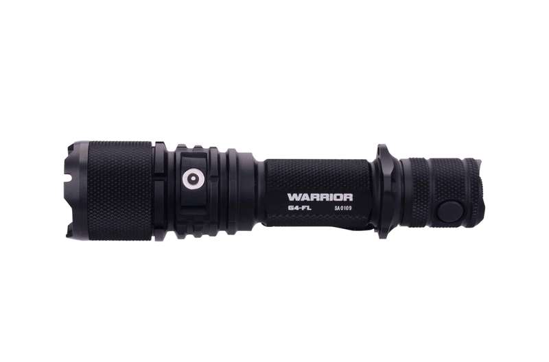 Powertac Warrior G4-FL 4200 Lumen 214m Wide Beam Tactical Flashlight
