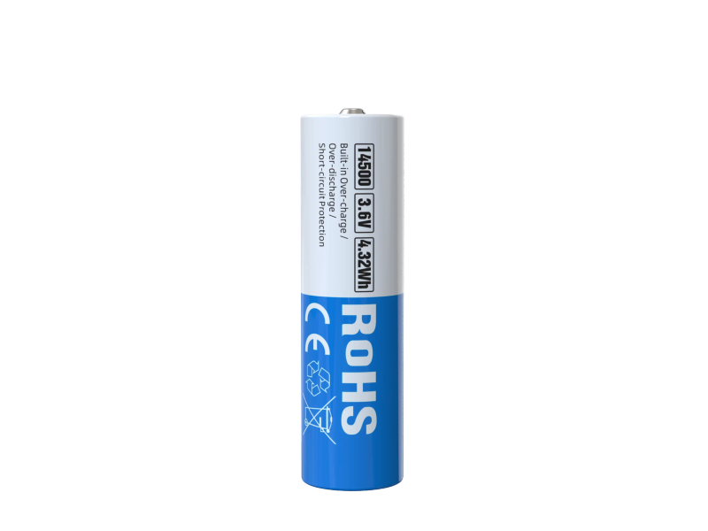 XTAR 14500 1200mAh 2.5A Battery