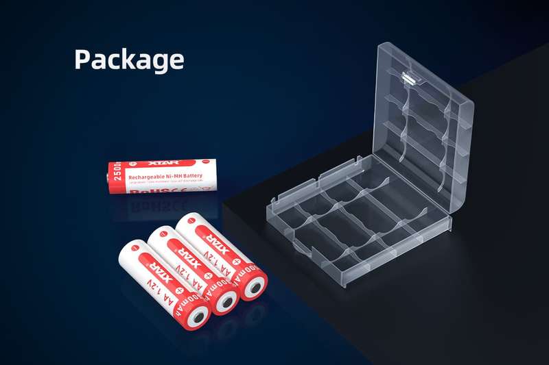 XTAR AA Ni-MH 2500mAh Battery
