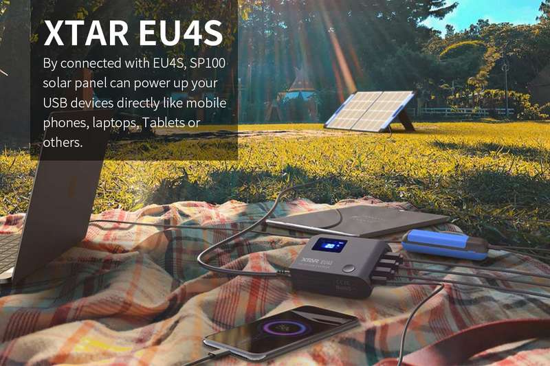 XTAR EU4S 45W 4-USB Charging Station for Devices