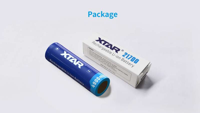 XTAR 21700 4900mAh 10A Battery