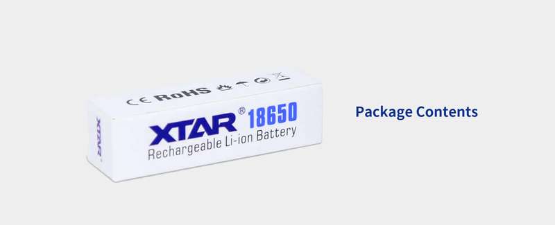 XTAR 18650 3500mAh 10A Protected Battery