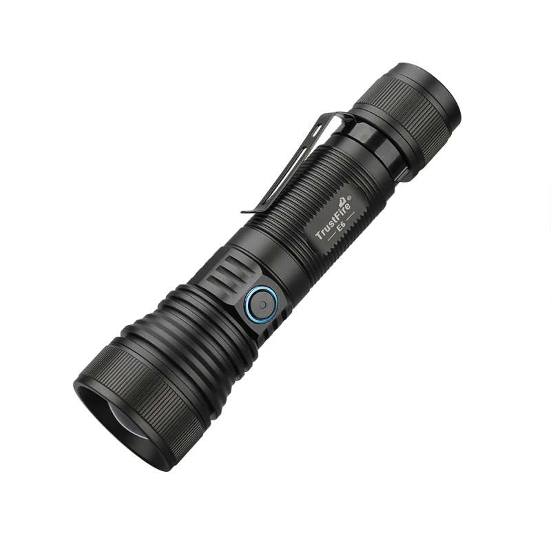 TrustFire E6 1500 Lumens Zoomable Flashlight with 550m Throw