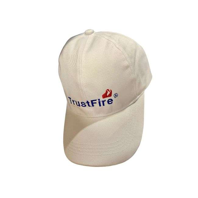 TrustFire Cap White Adjustable Outdoor Headwear