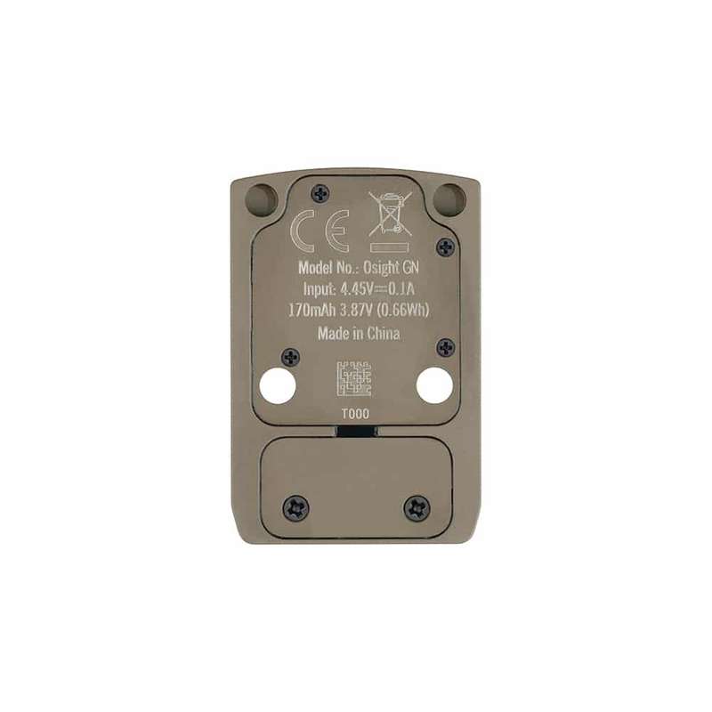 OLIGHT Osight 3 MOA Green/Red Dot FDE Reflex Sight
