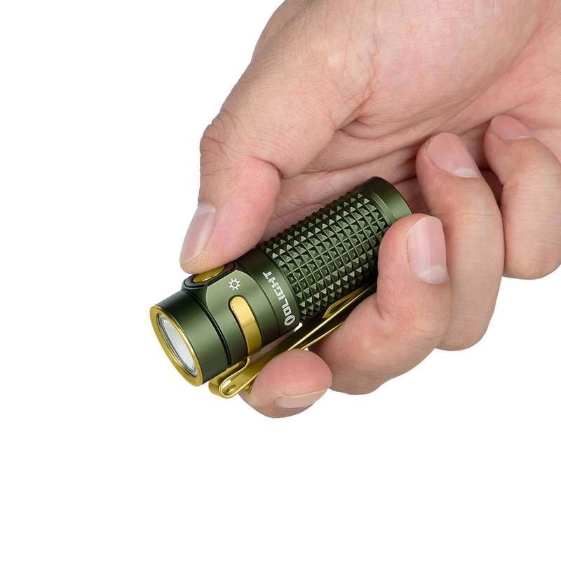 Olight Baton 4 Rechargeable LED Flashlight 1300 Lumens 170m Black