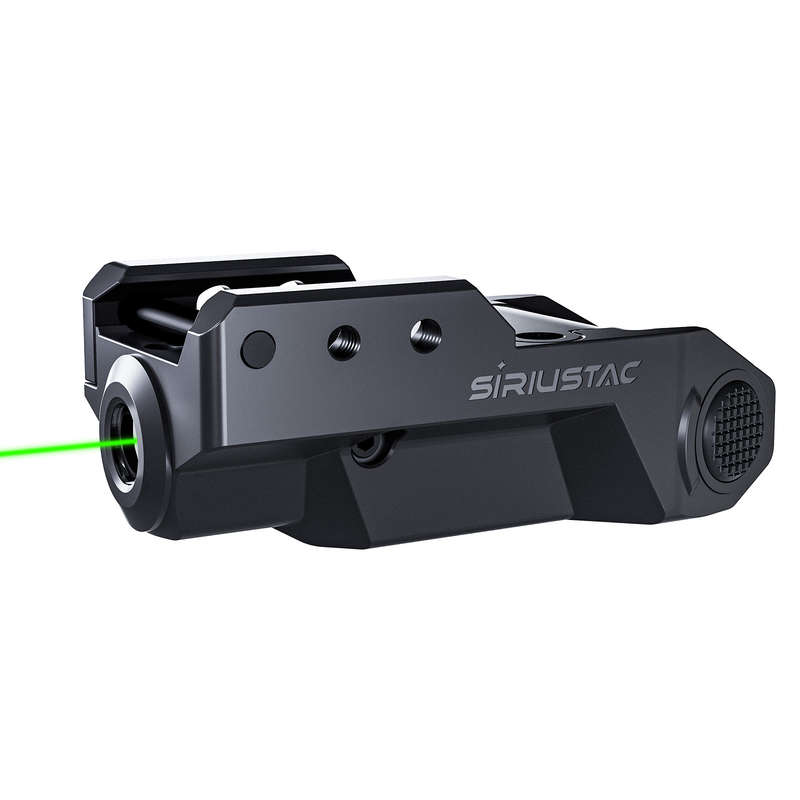 Siriustac PGL Green Laser Sight - Precision Targeting with Lumens and Throw