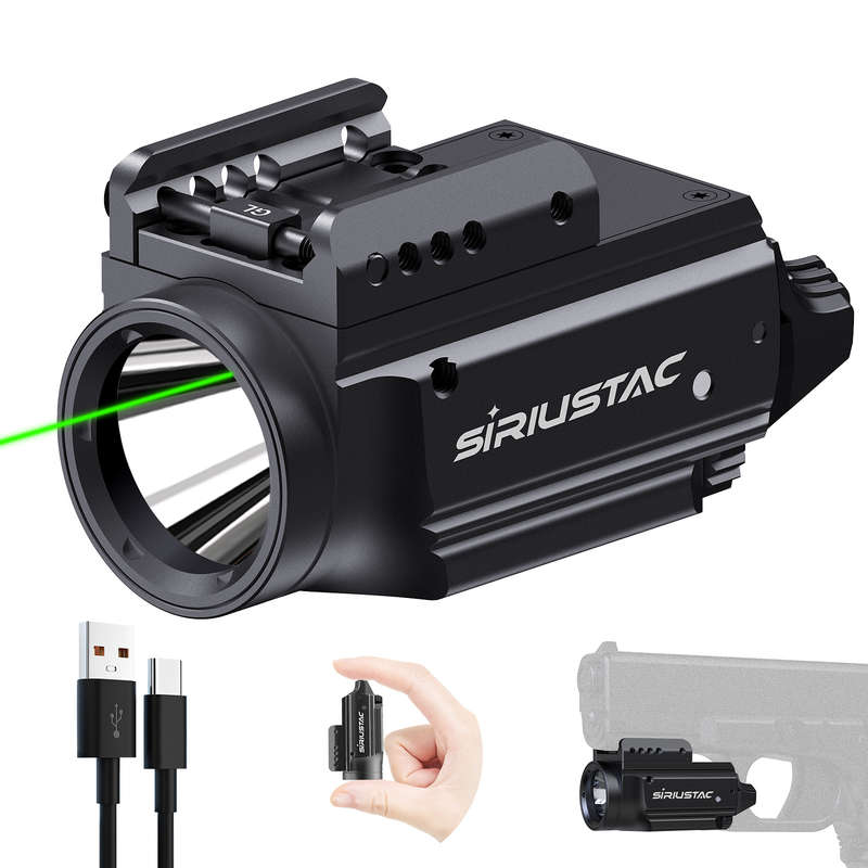 Siriustac HGL1 LED Flashlight - 1000 Lumens and 220m Throw