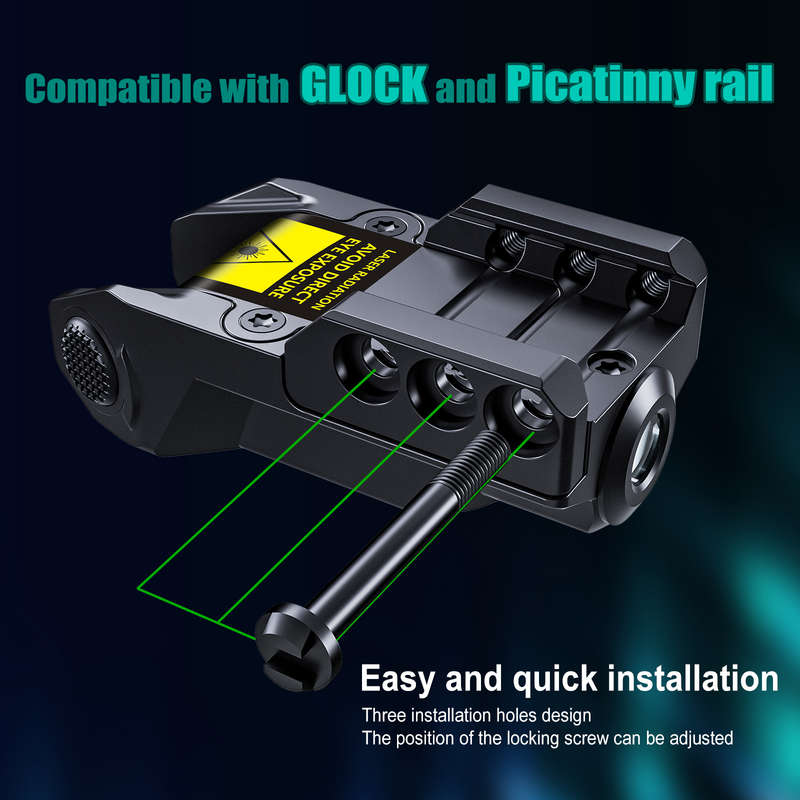 Siriustac PGL Green Laser Sight - Precision Targeting with Lumens and Throw