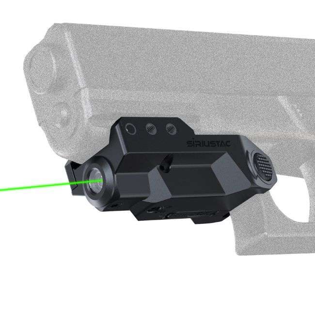 Siriustac PGL Green Laser Sight - Precision Targeting with Lumens and Throw