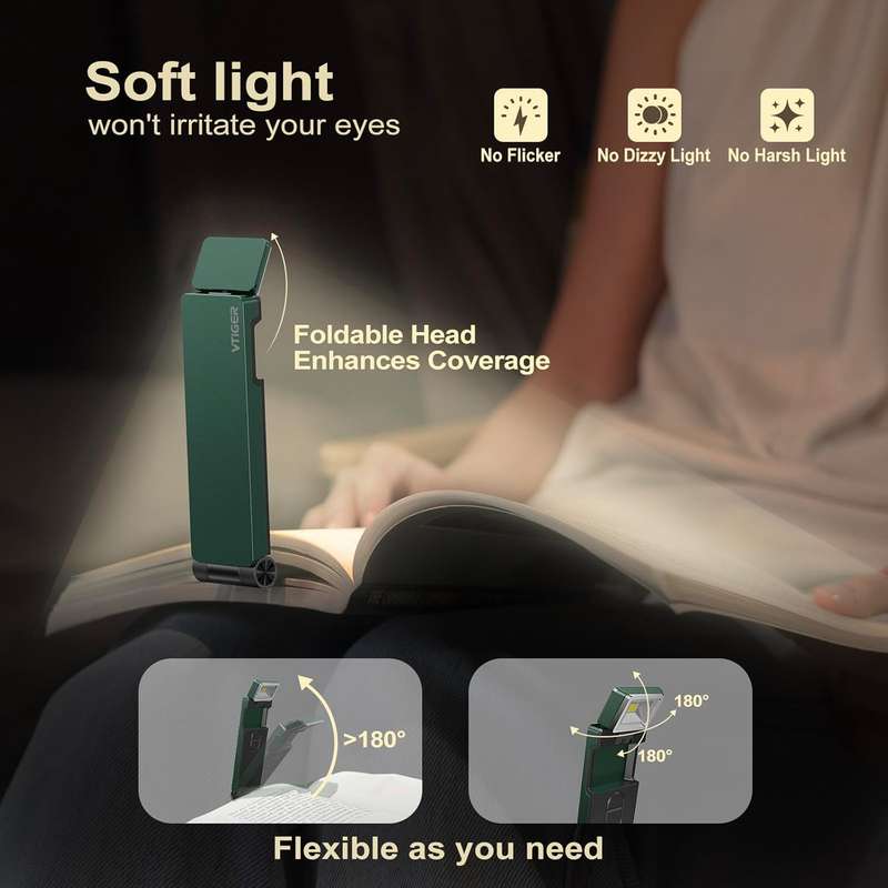 Vtiger B1 Reading Light 3 Colors 4 Brightness Levels