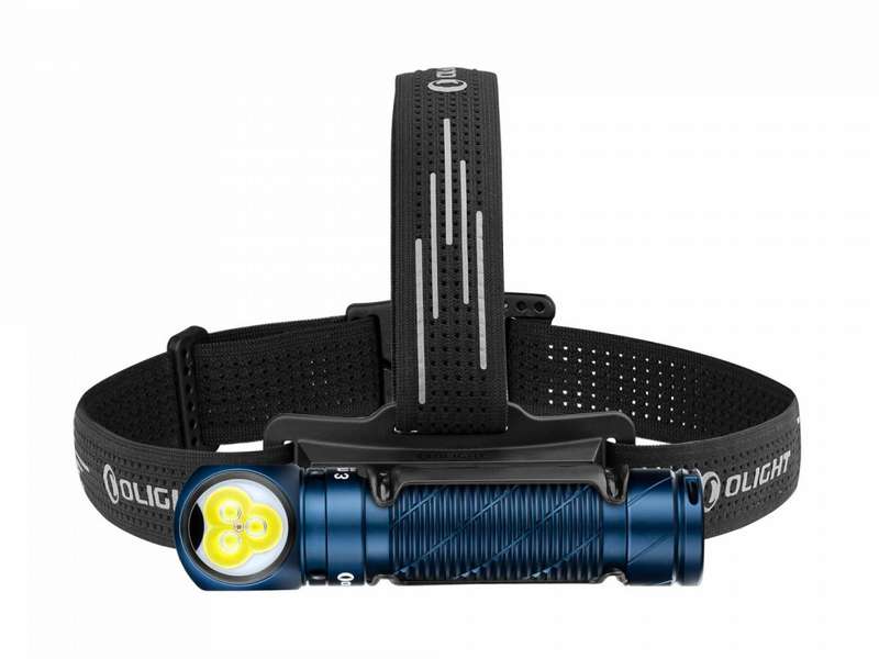 Olight Perun 3 3000 Lumen 160m Throw Rechargeable Headlamp with Red Light