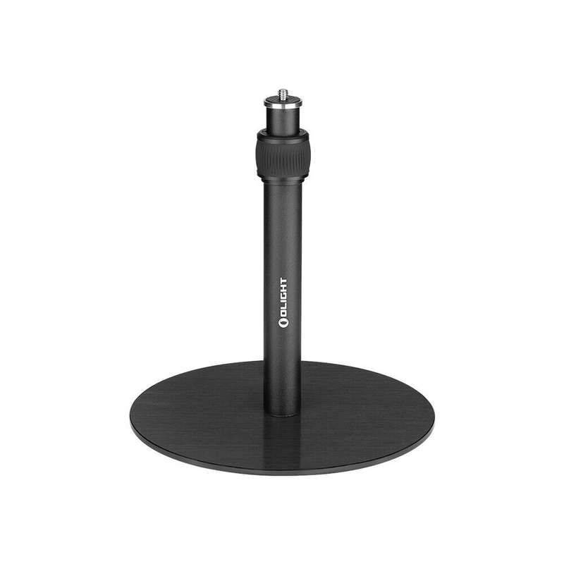 Olight Light Stand Adjustable Height for Flashlights and Lanterns Black
