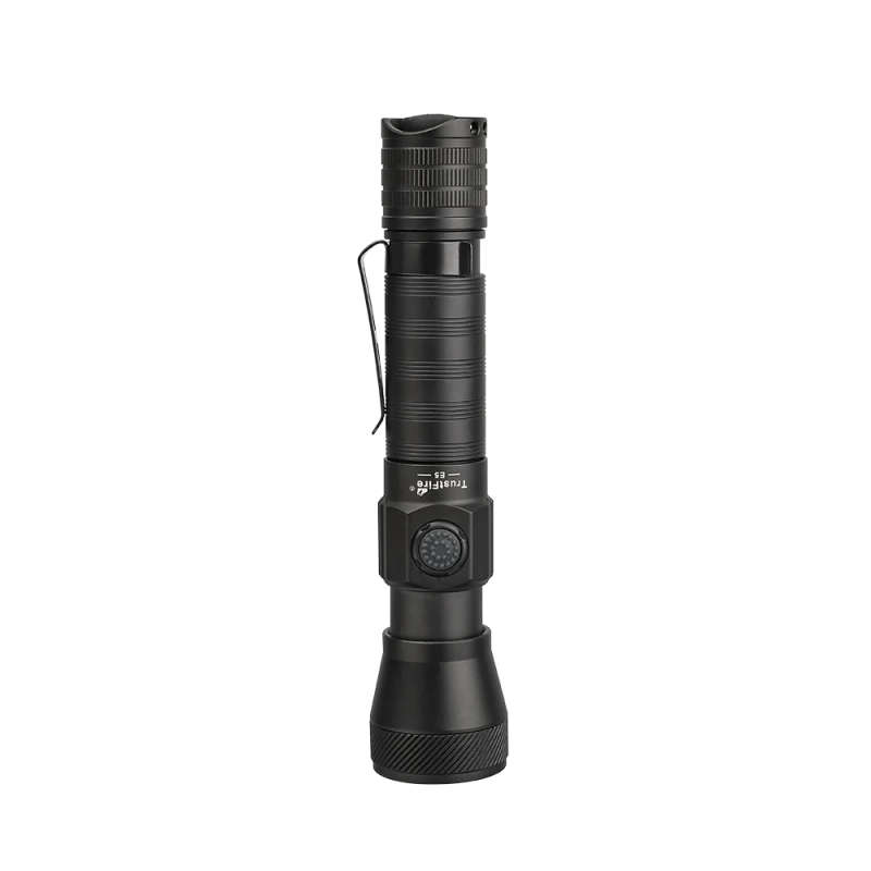 TrustFire E5 Zoom Flashlight  1350 Lumens, 450m Throw