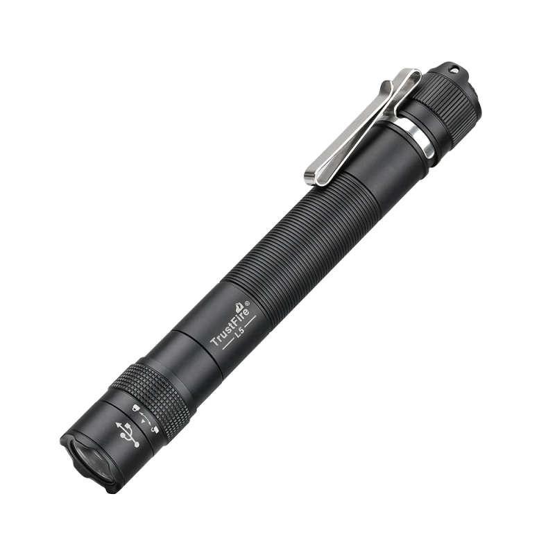TrustFire L5 Tactical Flashlight  1050 Lumens, 175m Throw