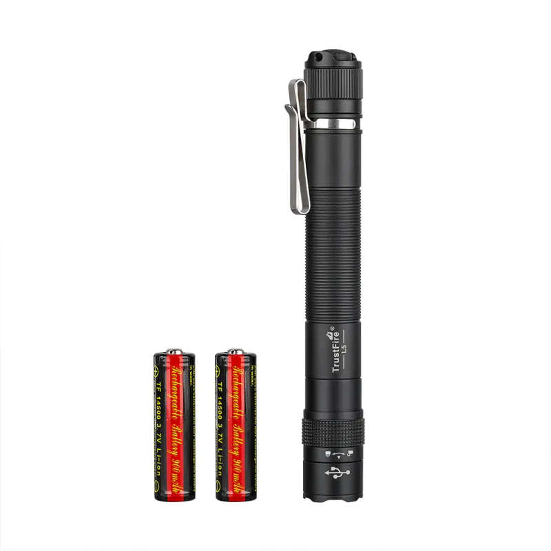 TrustFire L5 Tactical Flashlight  1050 Lumens, 175m Throw