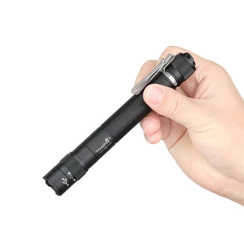 TrustFire L5 Tactical Flashlight  1050 Lumens, 175m Throw