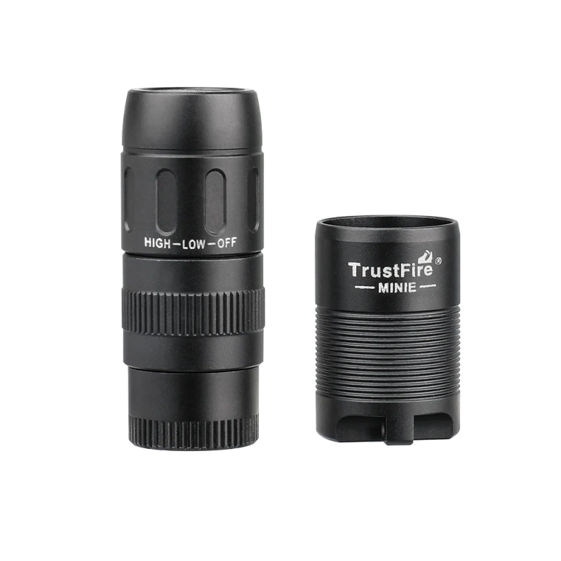 TrustFire MiniE Keychain Flashlight  105 Lumens, 43m Throw