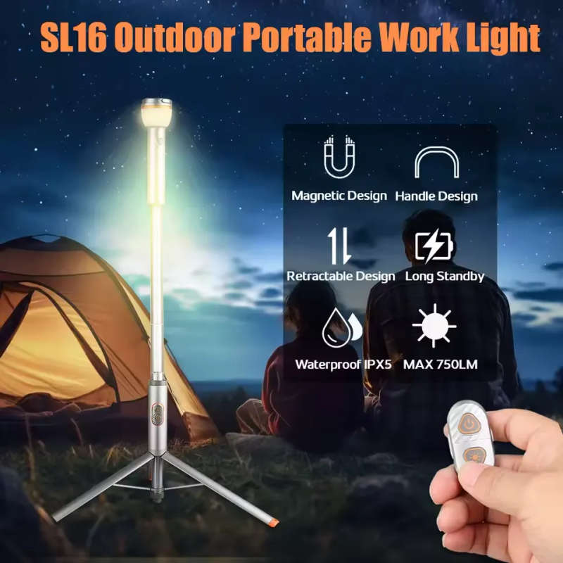 Skyray SL16 Solar Camping Light  8055K/4098K, 105m Throw