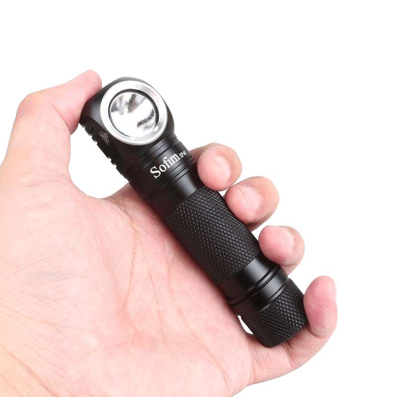 Sofirn SP40 1200 Lumen 136m Throw Rechargeable Headlamp with 18650 Battery
