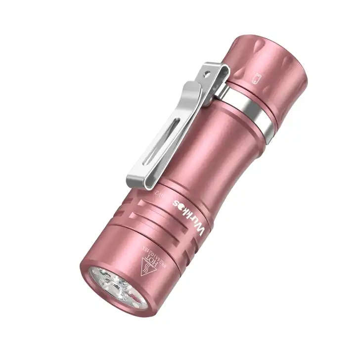 Wurkkos TS10 V2 1400 Lumen 130m Throw Rechargeable Mini Flashlight with 14500 Battery