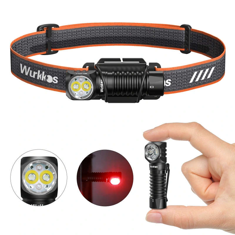Sofirn HD12 850 Lumen 105m Throw Rechargeable Headlamp with 14500 Battery