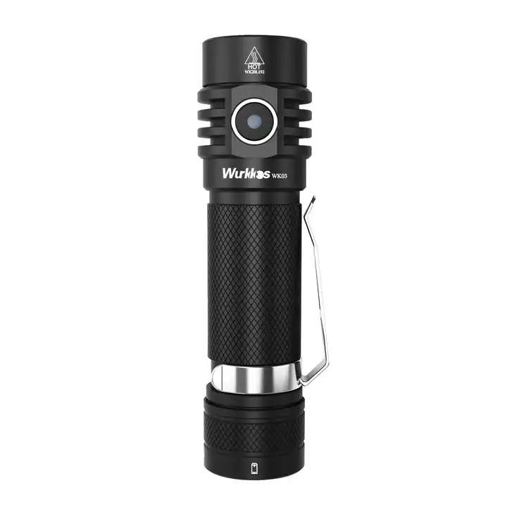 Wurkkos WK03 1800 Lumen 217m Throw Rechargeable EDC Flashlight