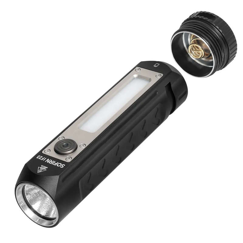 Sofirn IF23 4000 Lumen 247m Throw Rechargeable Flashlight with 21700 Battery