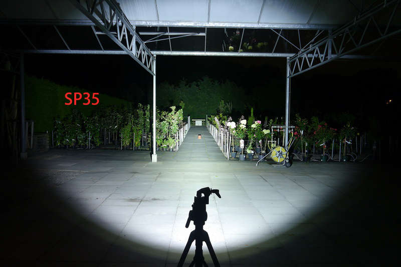 Sofirn SP35 2000 Lumen 332m Throw Rechargeable Flashlight with 21700 Battery
