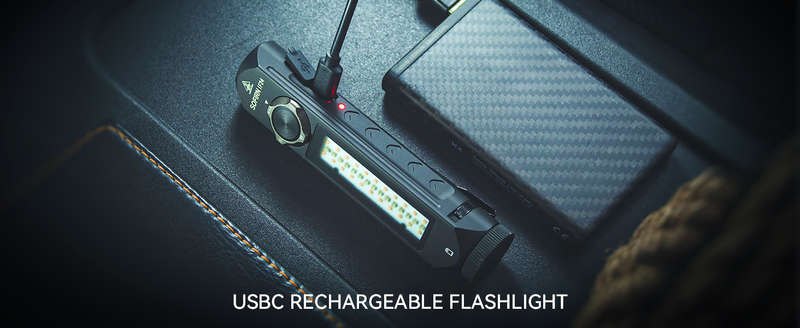 Sofirn IF24 2000 Lumen 251m Throw Rechargeable Flashlight with 18650 Battery