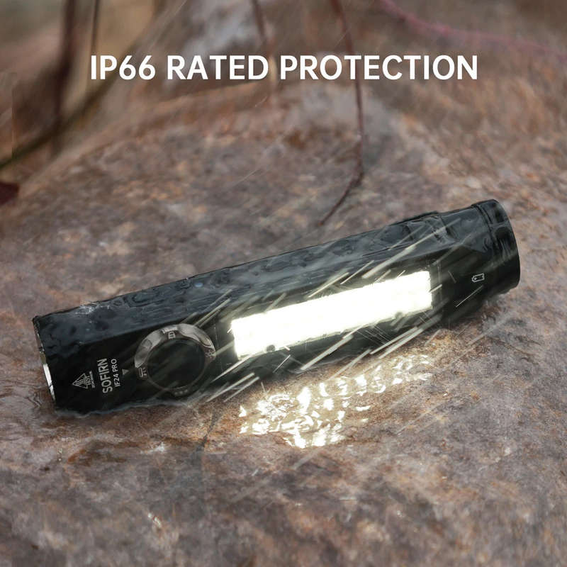 Sofirn IF23 Pro 5000 Lumen 226m Throw Rechargeable Flashlight with 21700 Battery