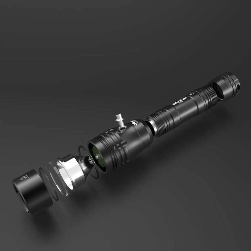 Wurkkos DL20R 3200 Lumen 249m Throw Rechargeable Diving Flashlight with 18650 Battery