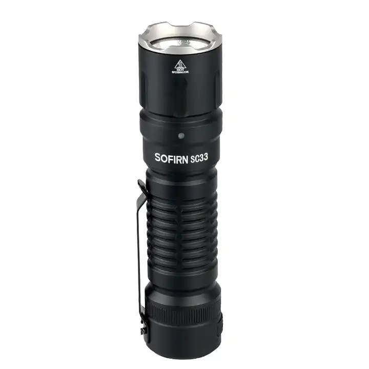 Sofirn SC33 5200 Lumen 327m Throw Rechargeable Flashlight with 21700 Battery