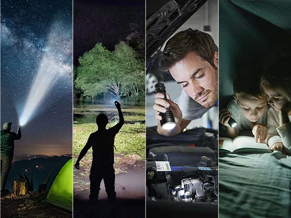 Wurkkos TS23 5000 Lumen 482m Throw Rechargeable Tactical Flashlight with 21700 Battery