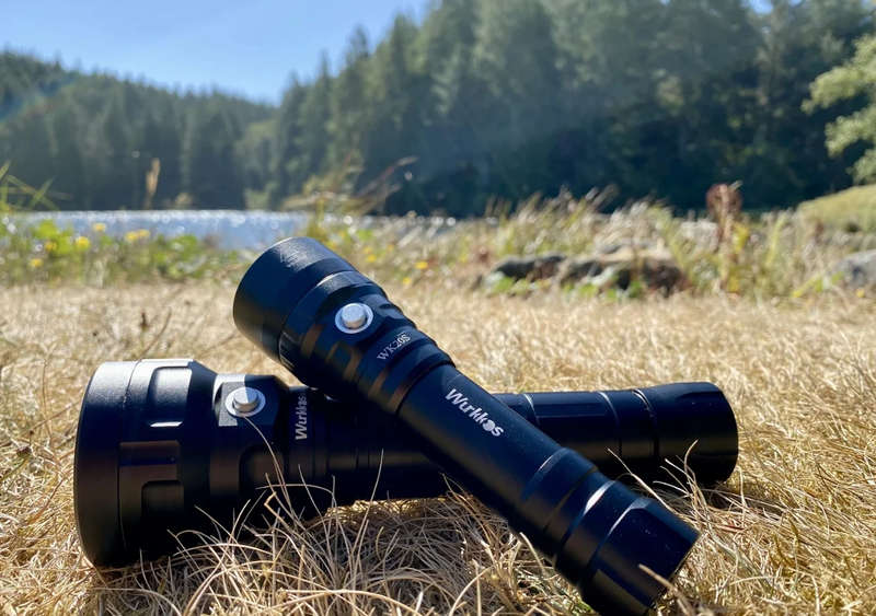 Wurkkos WK20S 2000 Lumen 363m Throw Rechargeable Diving Flashlight with 18650 Battery