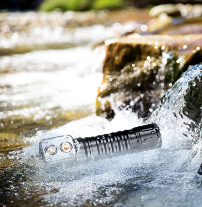 Wurkkos HD15 2000 Lumen 151m Throw Rechargeable Headlamp with 18650 Battery