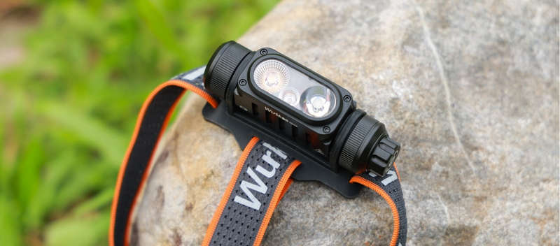 Wurkkos HD16 2500 Lumen 297m Throw Rechargeable Headlamp with 18650 Battery