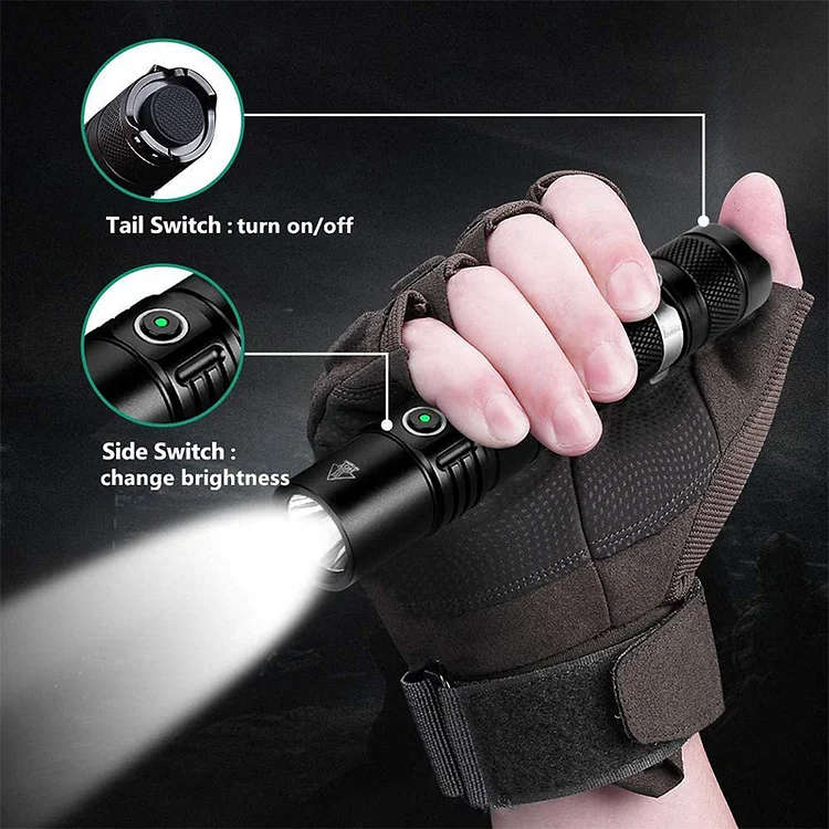 Sofirn SP31 V2.0 1200 Lumen 225m Throw Rechargeable Flashlight with 18650 Battery