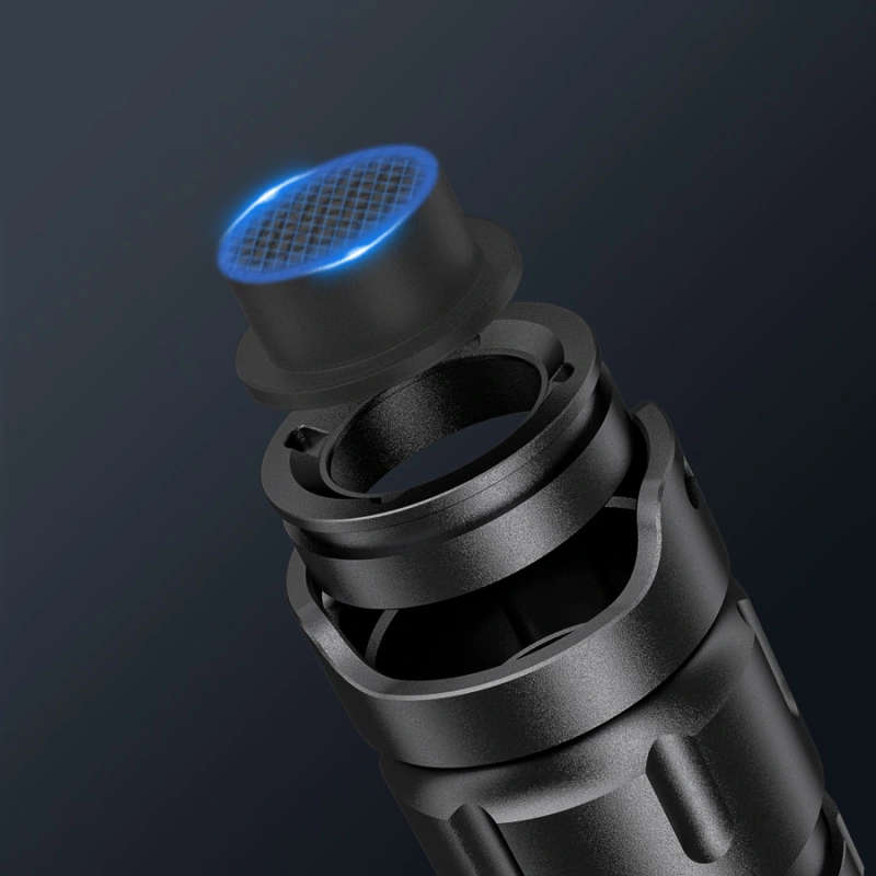 Wurkkos TD04 3000 Lumen 295m Throw Rechargeable Tactical Flashlight with 21700 Battery