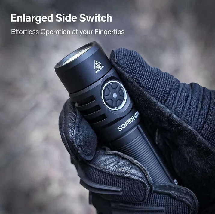Sofirn SC29 3000 Lumen 142m Throw Rechargeable Flashlight with 21700 Battery