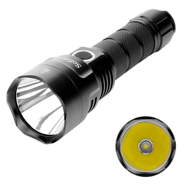 Sofirn C8G 2000 Lumen 565m Throw Rechargeable Flashlight with 21700 Battery