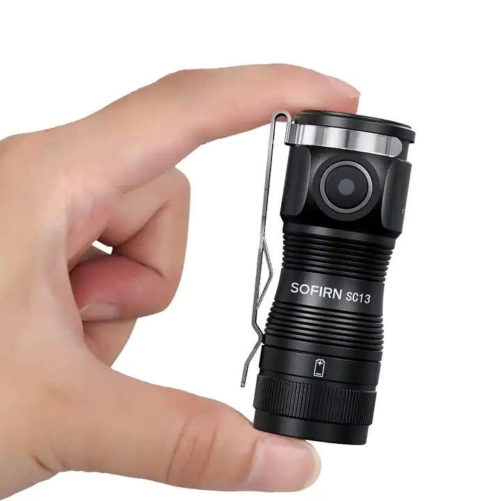Sofirn SC13 1300 Lumen 217m Throw Rechargeable EDC Keychain Flashlight