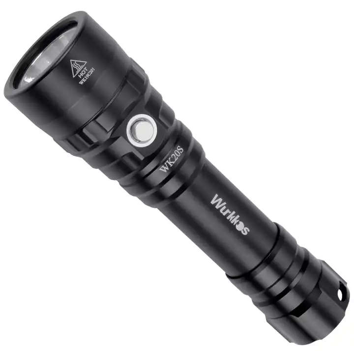 Wurkkos WK20S 2000 Lumen 363m Throw Rechargeable Diving Flashlight with 18650 Battery