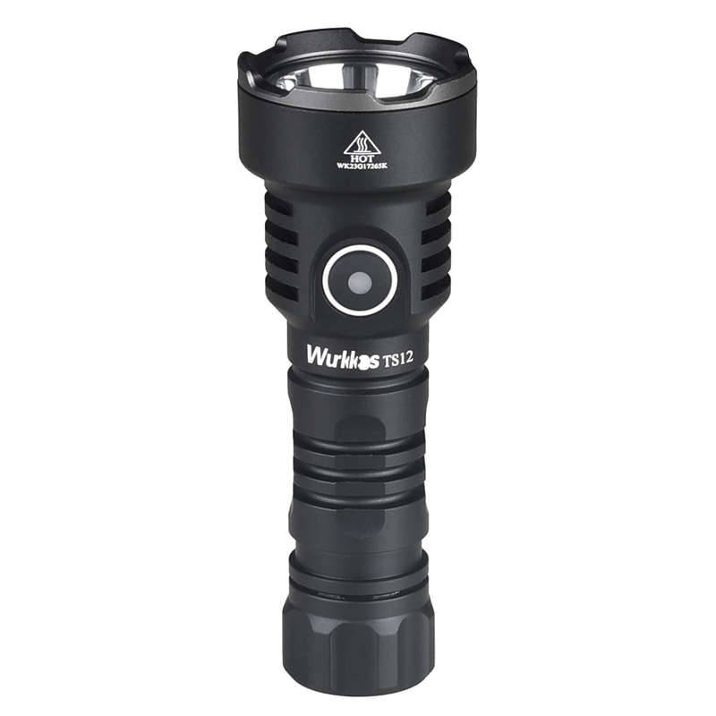 Wurkkos TS12 1350 Lumen 473m Throw Rechargeable Flashlight with 14500 Battery