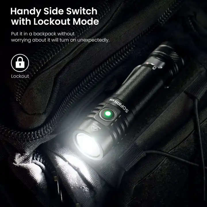 Sofirn SC18 1800 Lumen 217m Throw Rechargeable EDC Flashlight