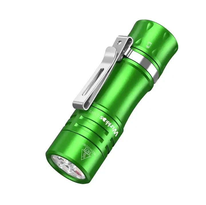 Wurkkos TS10 V2 1400 Lumen 130m Throw Rechargeable Mini Flashlight with 14500 Battery