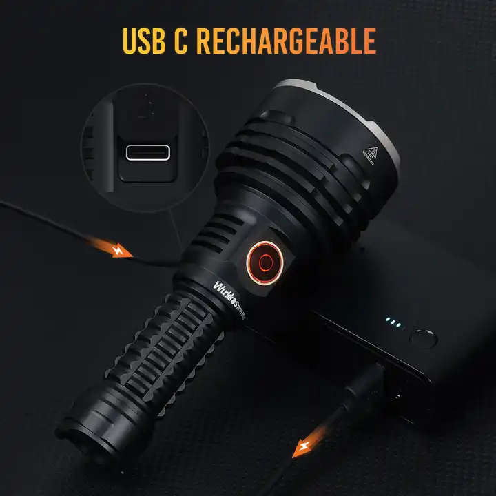 Wurkkos TS30S Pro 6000 Lumen 1065m Throw Rechargeable Flashlight with 21700 Battery