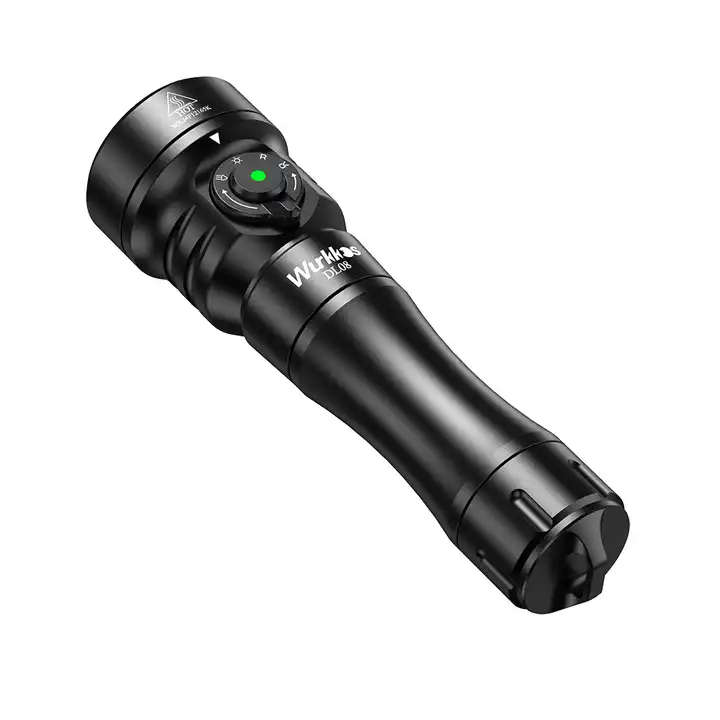 Wurkkos DL08 3600 Lumen 274m Throw Rechargeable Diving Flashlight with 21700 Battery